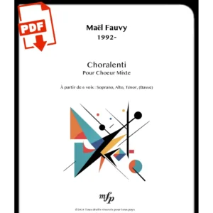 Présentation - PDF - Choralenti - Fauvy Maël