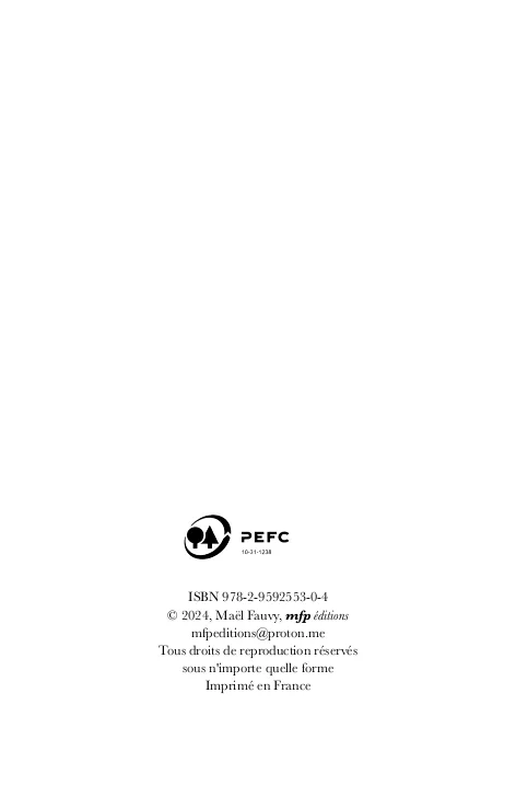 Maël Fauvy - Notre Étreinte dans les Poèmes | Poésie | Papier - Édition numérotée limitée – Image 2