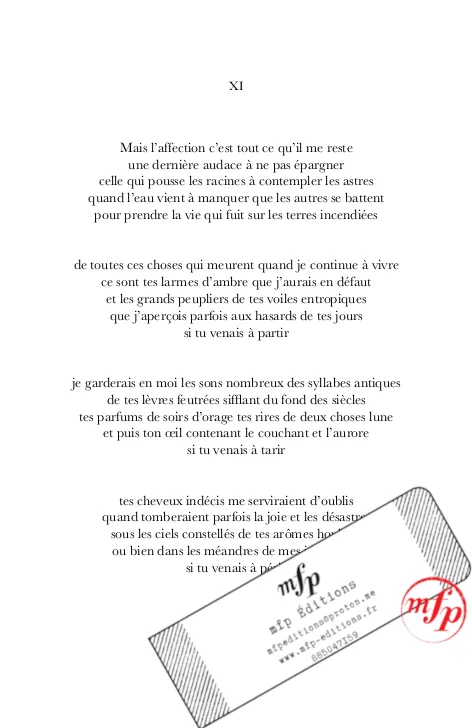 Maël Fauvy - Notre Étreinte dans les Poèmes | Poésie | Papier - Édition numérotée limitée – Image 5
