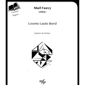 Partition papier Loome Laute Bord
