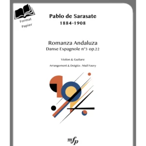 Partition Romanza Andaluza Papier